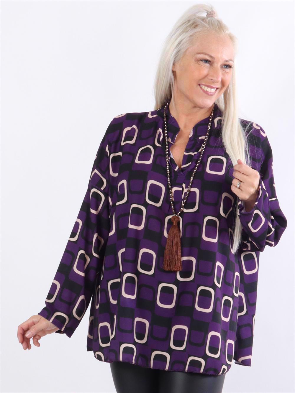 Ginny - Enkel tunika med v-ringning